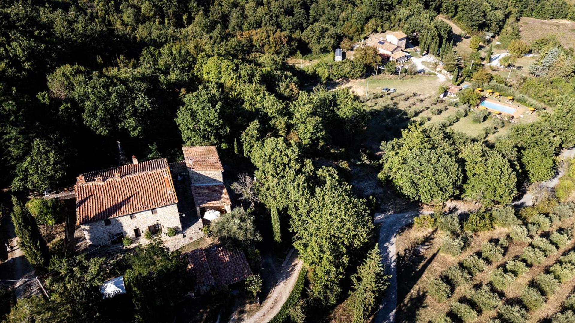 Agriturismo Santa Caterina Castelnuovo di Val di Cecina Eksteriør billede