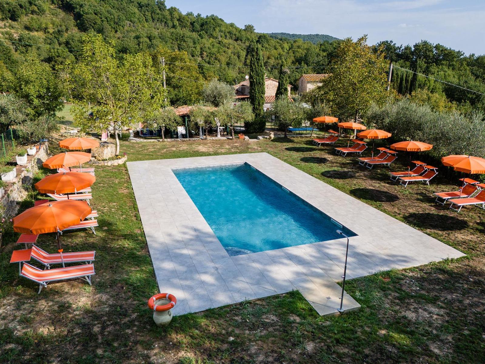 Agriturismo Santa Caterina Castelnuovo di Val di Cecina Eksteriør billede