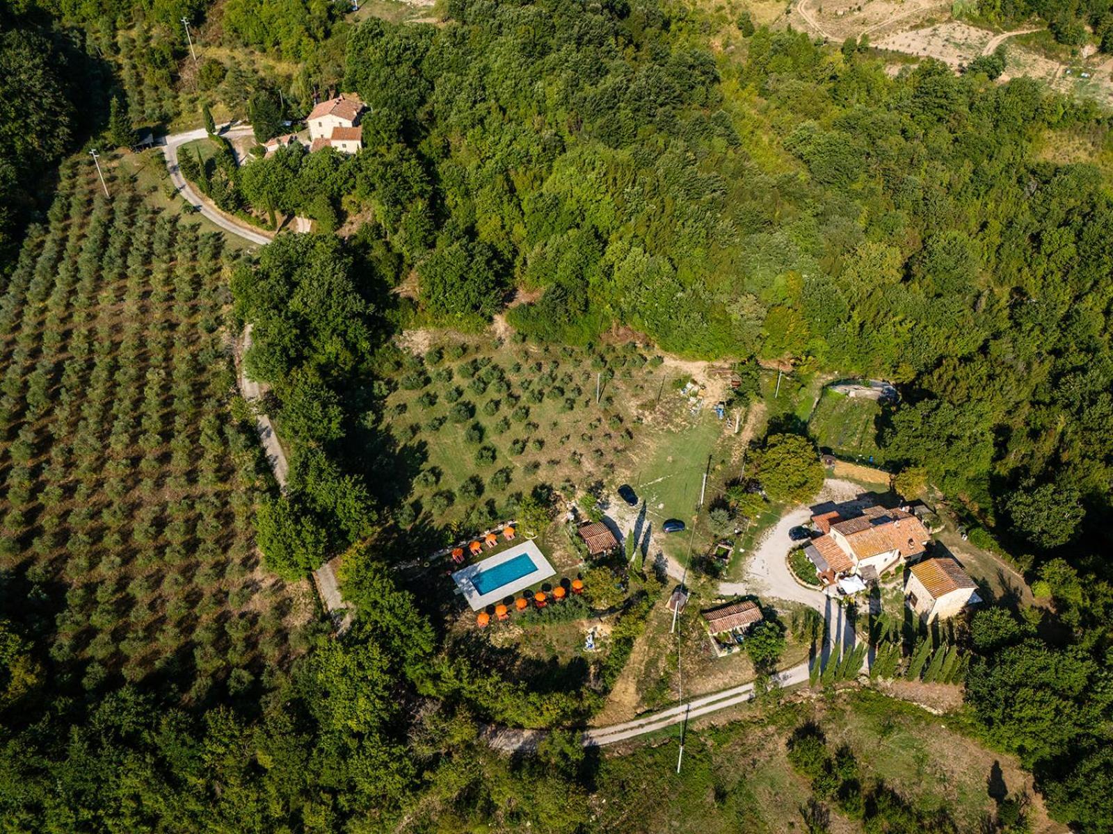 Agriturismo Santa Caterina Castelnuovo di Val di Cecina Eksteriør billede